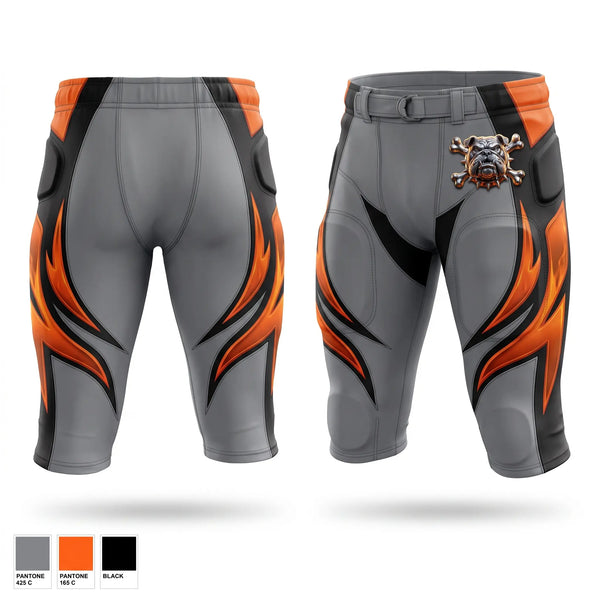 Football Pants, YFL Bulldogs, , Teamtime, Team time, sublimation, custom sports apparel, team uniforms, spirit wear, spiritwear, sports uniforms, custom shirts, team store, custom team store, fundraiser sports, apparel fundraiser