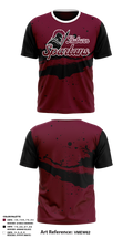 Auburn Spartans 93262128 Old School Cotton Feel Shirt - 1