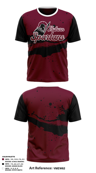 Old School Cotton Feel Shirt, Auburn Spartans, , Teamtime, Team time, sublimation, custom sports apparel, team uniforms, spirit wear, spiritwear, sports uniforms, custom shirts, team store, custom team store, fundraiser sports, apparel fundraiser