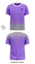 The Charlotte Flights 53419611 Short Sleeve Performance Shirt - 3