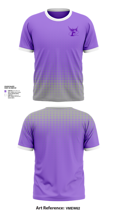 The Charlotte Flights 53419611 Short Sleeve Performance Shirt - 3