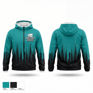 Windbreaker, Pocket Aces Cheer Co., Cheer, Teamtime, Team time, sublimation, custom sports apparel, team uniforms, spirit wear, spiritwear, sports uniforms, custom shirts, team store, custom team store, fundraiser sports, apparel fundraiser