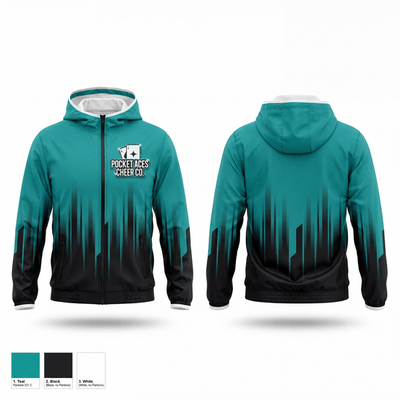 Pocket Aces Cheer Co. 30568867 Windbreaker - 1