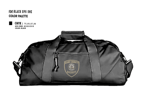 Duffle Bag, Investigations, Police, Teamtime, Team time, sublimation, custom sports apparel, team uniforms, spirit wear, spiritwear, sports uniforms, custom shirts, team store, custom team store, fundraiser sports, apparel fundraiser
