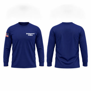 Long Sleeve Performance Shirt, Bridgeport Police, Police, Teamtime, Team time, sublimation, custom sports apparel, team uniforms, spirit wear, spiritwear, sports uniforms, custom shirts, team store, custom team store, fundraiser sports, apparel fundraiser