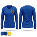 VP-5 Mad Foxes Women's Long Sleeve V-neck Shirt - 1
