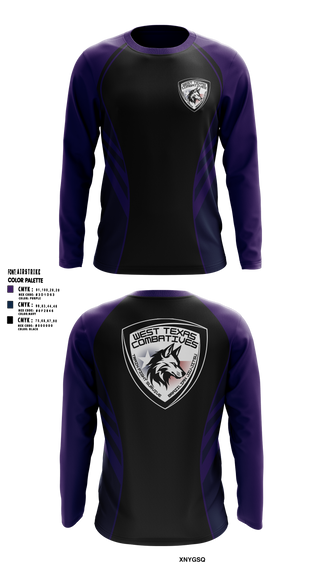 Long Sleeve Rash Guard Shirt, West Texas Combatives, , Teamtime, Team time, sublimation, custom sports apparel, team uniforms, spirit wear, spiritwear, sports uniforms, custom shirts, team store, custom team store, fundraiser sports, apparel fundraiser