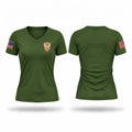 SORT Women's Short Sleeve V-neck Shirt - 1
