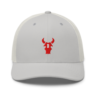 D Co 1-133 IN Retro Trucker Hat | Yupoong 6606
