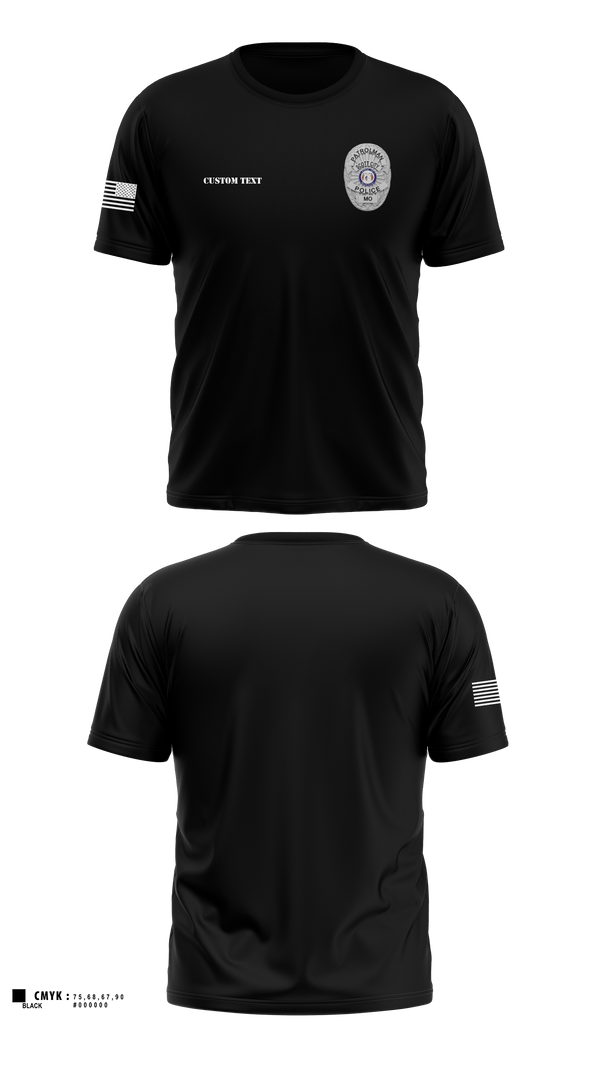 Short Sleeve Performance Shirt, SCOTT CITY POLICE DEPT., Police, Teamtime, Team time, sublimation, custom sports apparel, team uniforms, spirit wear, spiritwear, sports uniforms, custom shirts, team store, custom team store, fundraiser sports, apparel fundraiser