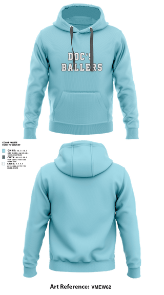 Hoodie, Doc’s Ballers, Baseball, Teamtime, Team time, sublimation, custom sports apparel, team uniforms, spirit wear, spiritwear, sports uniforms, custom shirts, team store, custom team store, fundraiser sports, apparel fundraiser