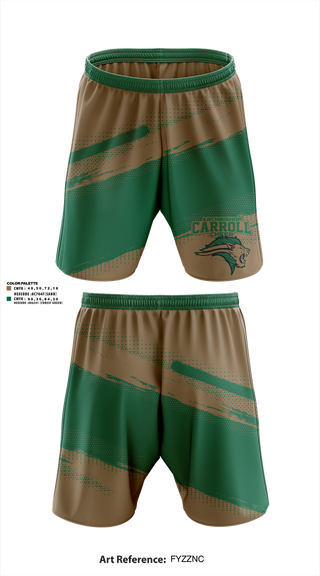 Athletic Shorts With Pockets, Archbishop Carroll Cheer, Cheer, Teamtime, Team time, sublimation, custom sports apparel, team uniforms, spirit wear, spiritwear, sports uniforms, custom shirts, team store, custom team store, fundraiser sports, apparel fundraiser