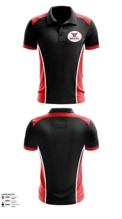 Wolfpack Martial Arts Short Sleeve Performance Polo - 3