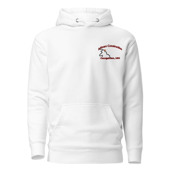 2 Rivers Construction 34736073 Unisex Premium Hoodie | Cotton Heritage M2580