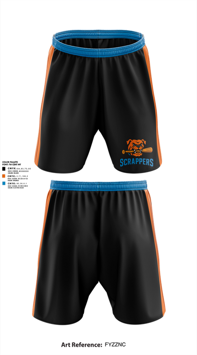 Scrappers 38690245 Athletic Shorts With Pockets - 1