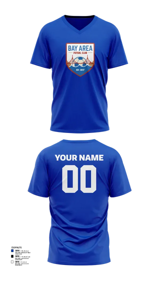 Mens Soccer Jersey, Bay Area Futsal Club, Men's Soccer, Teamtime, Team time, sublimation, custom sports apparel, team uniforms, spirit wear, spiritwear, sports uniforms, custom shirts, team store, custom team store, fundraiser sports, apparel fundraiser