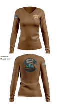 VR-53 68911207 Women's Long Sleeve V-neck Shirt - 31