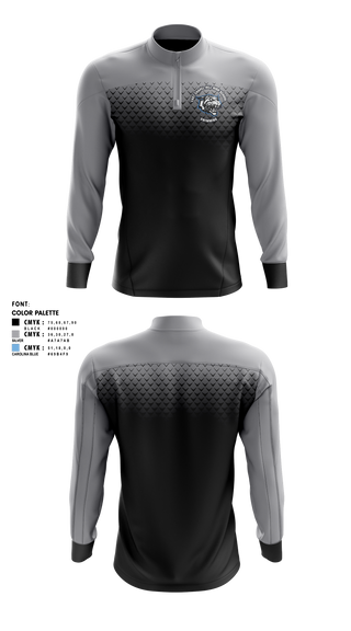 Quarter Zip Jacket, East Chapel Hill High School Swimming, Swimming, Teamtime, Team time, sublimation, custom sports apparel, team uniforms, spirit wear, spiritwear, sports uniforms, custom shirts, team store, custom team store, fundraiser sports, apparel fundraiser