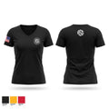 Nolichuckey Fire Rescue Women's Short Sleeve V-neck Shirt - 1