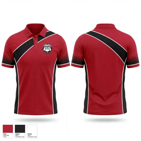 Short Sleeve Performance Polo, Bulldogs, Cheer, Teamtime, Team time, sublimation, custom sports apparel, team uniforms, spirit wear, spiritwear, sports uniforms, custom shirts, team store, custom team store, fundraiser sports, apparel fundraiser
