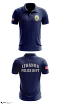 Lebanon Police Department Short Sleeve Performance Polo - 9