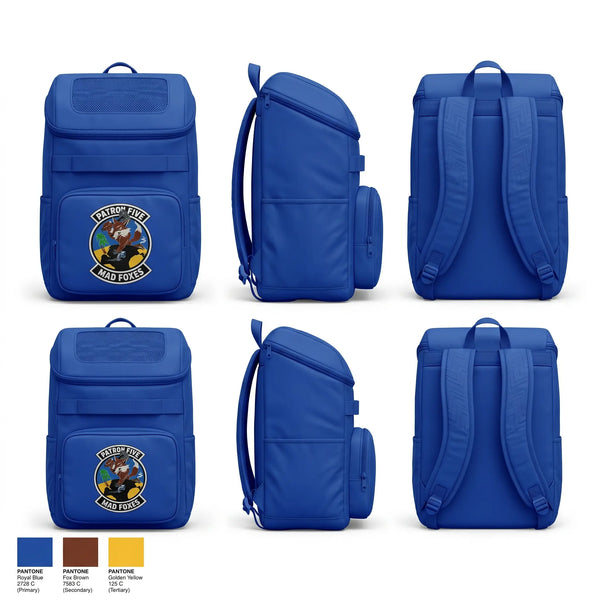 Gear Bag, VP-5 Mad Foxes, Navy, Teamtime, Team time, sublimation, custom sports apparel, team uniforms, spirit wear, spiritwear, sports uniforms, custom shirts, team store, custom team store, fundraiser sports, apparel fundraiser