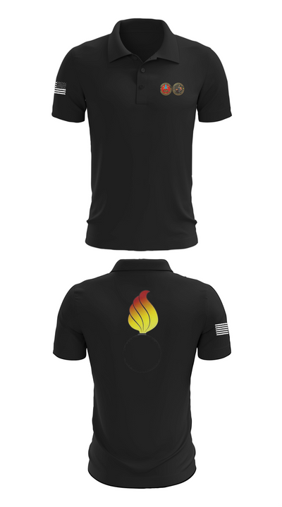 RTS-M FT. HOOD 77686881 Short Sleeve Performance Polo - 27