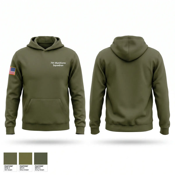 Hoodie, 7th Munitions Squadron, Air Force, Teamtime, Team time, sublimation, custom sports apparel, team uniforms, spirit wear, spiritwear, sports uniforms, custom shirts, team store, custom team store, fundraiser sports, apparel fundraiser
