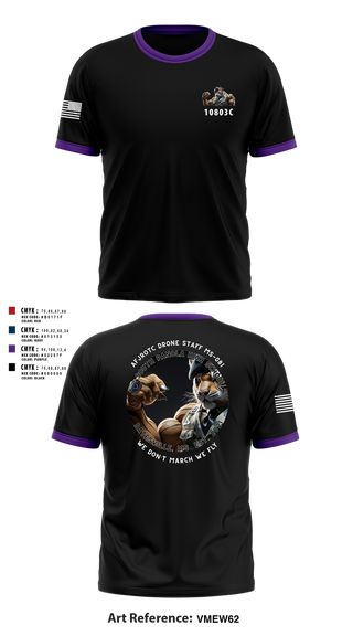 Short Sleeve Performance Shirt, AFJROTC MS-081 DRONE TEAM, , Teamtime, Team time, sublimation, custom sports apparel, team uniforms, spirit wear, spiritwear, sports uniforms, custom shirts, team store, custom team store, fundraiser sports, apparel fundraiser