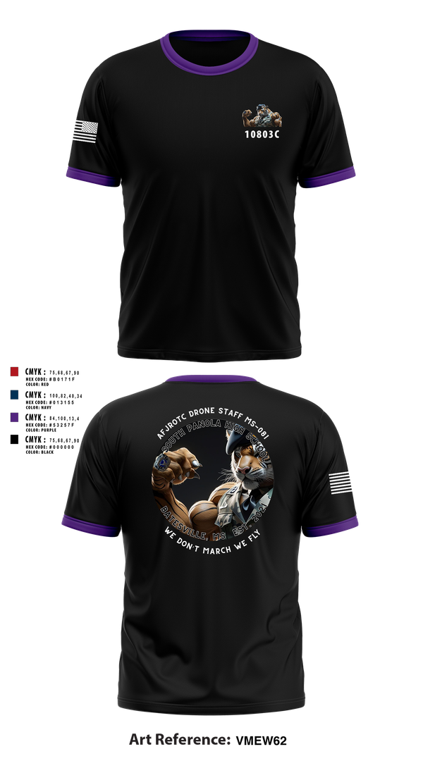 Short Sleeve Performance Shirt, AFJROTC MS-081 DRONE TEAM, , Teamtime, Team time, sublimation, custom sports apparel, team uniforms, spirit wear, spiritwear, sports uniforms, custom shirts, team store, custom team store, fundraiser sports, apparel fundraiser