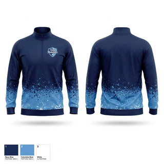 Quarter Zip Jacket, Musketeers Track Team, Track & Field, Teamtime, Team time, sublimation, custom sports apparel, team uniforms, spirit wear, spiritwear, sports uniforms, custom shirts, team store, custom team store, fundraiser sports, apparel fundraiser