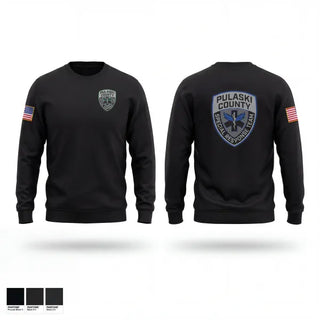 Crew Neck Sweatshirt, Pulaski County SRT, Fire Department, Teamtime, Team time, sublimation, custom sports apparel, team uniforms, spirit wear, spiritwear, sports uniforms, custom shirts, team store, custom team store, fundraiser sports, apparel fundraiser