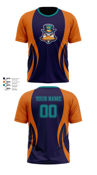 Short Sleeve Performance Shirt, Diamond Ducks, Baseball, Teamtime, Team time, sublimation, custom sports apparel, team uniforms, spirit wear, spiritwear, sports uniforms, custom shirts, team store, custom team store, fundraiser sports, apparel fundraiser