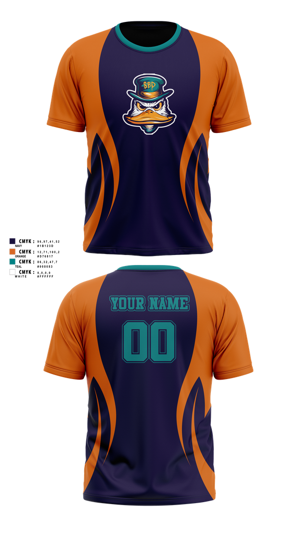 Short Sleeve Performance Shirt, Diamond Ducks, Baseball, Teamtime, Team time, sublimation, custom sports apparel, team uniforms, spirit wear, spiritwear, sports uniforms, custom shirts, team store, custom team store, fundraiser sports, apparel fundraiser