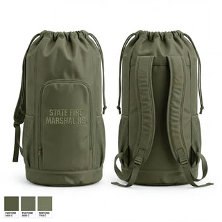 Gear Bag, State Fire Marshal K9, Police, Teamtime, Team time, sublimation, custom sports apparel, team uniforms, spirit wear, spiritwear, sports uniforms, custom shirts, team store, custom team store, fundraiser sports, apparel fundraiser