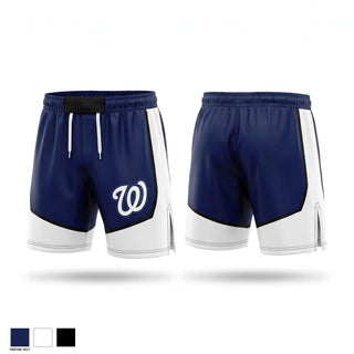 Fight Shorts, Hanford West Huskies, Wrestling, Teamtime, Team time, sublimation, custom sports apparel, team uniforms, spirit wear, spiritwear, sports uniforms, custom shirts, team store, custom team store, fundraiser sports, apparel fundraiser