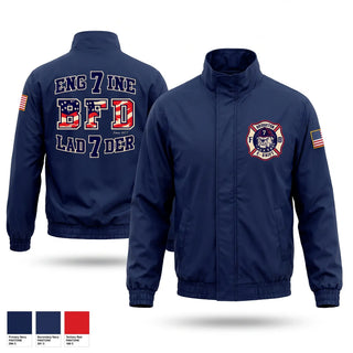 Windbreaker, Bridgeton Fire C Shift, Fire Department, Teamtime, Team time, sublimation, custom sports apparel, team uniforms, spirit wear, spiritwear, sports uniforms, custom shirts, team store, custom team store, fundraiser sports, apparel fundraiser