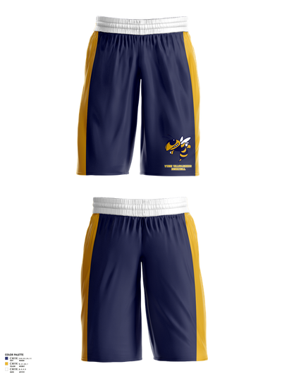 Wynne Yellowjackets 3239649 Mens Basketball Shorts 1