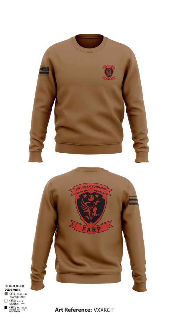Crew Neck Sweatshirt, FARP, Air Force, Teamtime, Team time, sublimation, custom sports apparel, team uniforms, spirit wear, spiritwear, sports uniforms, custom shirts, team store, custom team store, fundraiser sports, apparel fundraiser