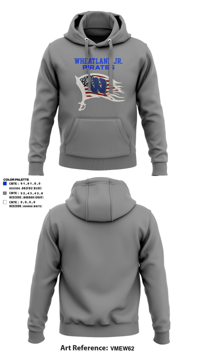 Wheatland youth football and cheer 53677637 Hoodie - 7