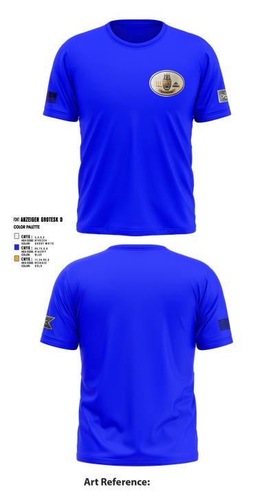 2nd Plt, Doghouse Company, 1/3 TOG 80089099 Short Sleeve Performance Shirt - 2