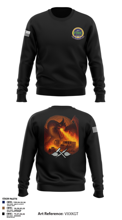 900 Division 83535316 Crew Neck Sweatshirt - 107