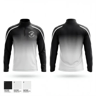 Niagara Track & Field Club 8359213 Quarter Zip Jacket - 1