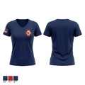 Test one Women's Short Sleeve V-neck Shirt - 1