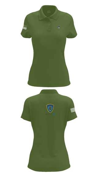 Womens Short Sleeve Performance Polo, Port Authority Police, , Teamtime, Team time, sublimation, custom sports apparel, team uniforms, spirit wear, spiritwear, sports uniforms, custom shirts, team store, custom team store, fundraiser sports, apparel fundraiser