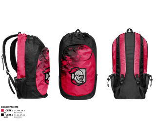 Gear Bag, BAC Men's Soccer, Men's Soccer, Teamtime, Team time, sublimation, custom sports apparel, team uniforms, spirit wear, spiritwear, sports uniforms, custom shirts, team store, custom team store, fundraiser sports, apparel fundraiser