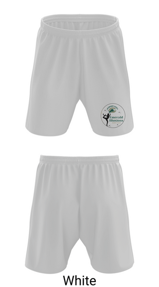 Athletic Shorts With Pockets, Emerald Illusions Dance Team, Spirit Store, Teamtime, Team time, sublimation, custom sports apparel, team uniforms, spirit wear, spiritwear, sports uniforms, custom shirts, team store, custom team store, fundraiser sports, apparel fundraiser