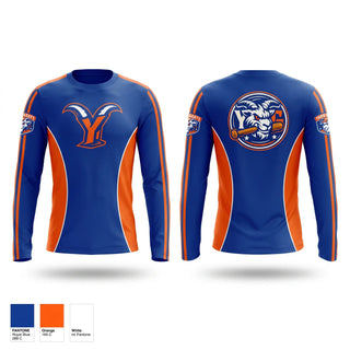 Long Sleeve Performance Shirt, RVA Yard Goats, Baseball, Teamtime, Team time, sublimation, custom sports apparel, team uniforms, spirit wear, spiritwear, sports uniforms, custom shirts, team store, custom team store, fundraiser sports, apparel fundraiser