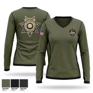 Old School Cotton Feel Shirt, Rockdale Police Department, Police, Teamtime, Team time, sublimation, custom sports apparel, team uniforms, spirit wear, spiritwear, sports uniforms, custom shirts, team store, custom team store, fundraiser sports, apparel fundraiser
