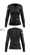 Harris County Sheriff’s Office (GA) 47860070 Women's Long Sleeve V-neck Shirt - 21